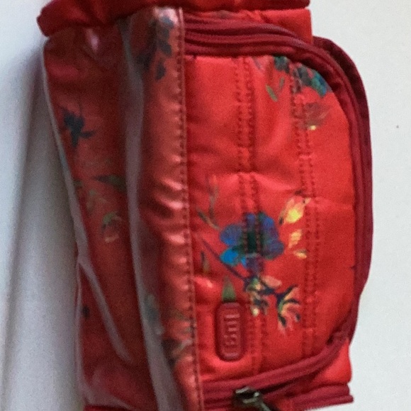 Lug Red Floral Cosmetic Bag - Picture 8 of 9
